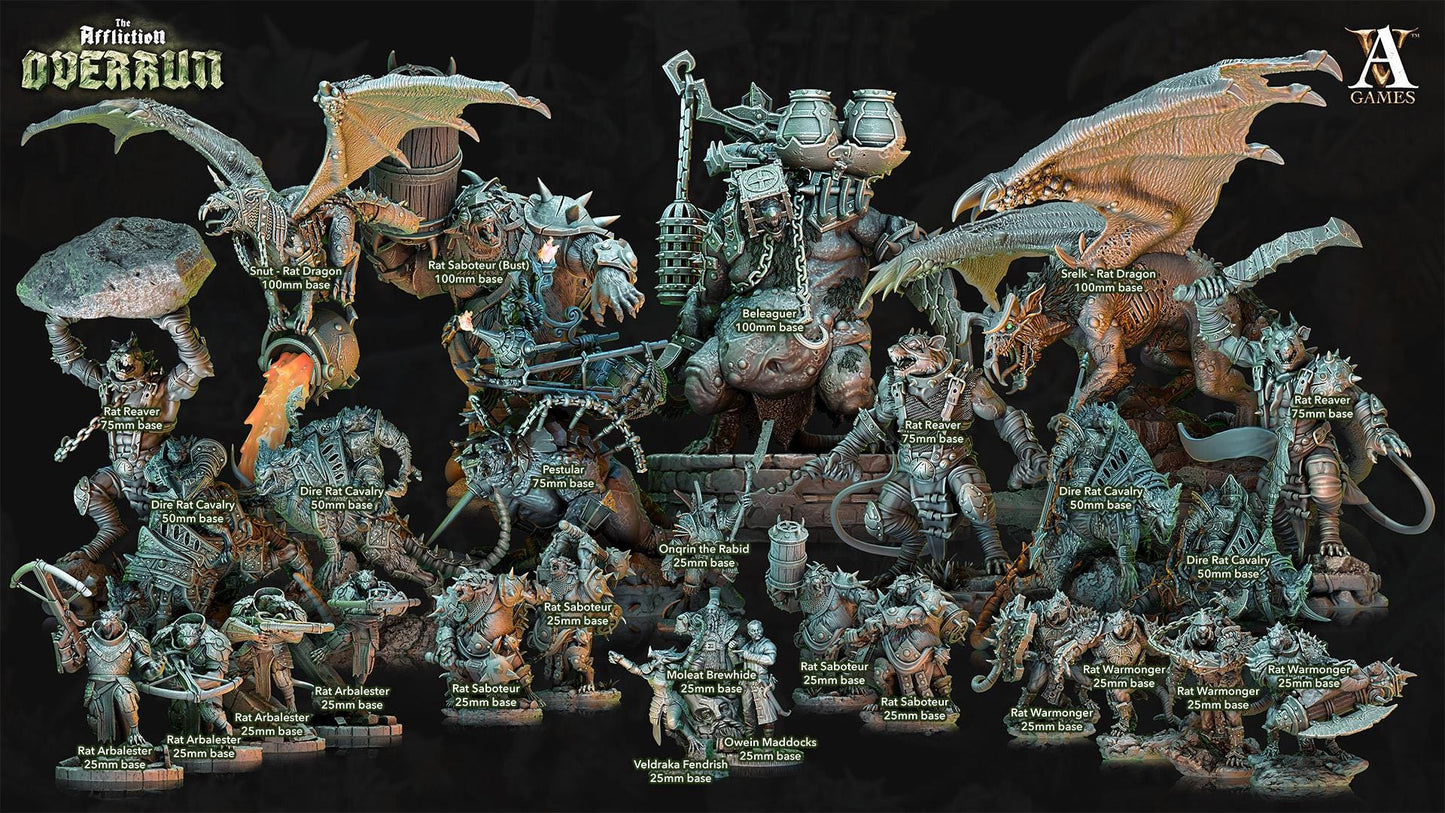 a bunch of different types of warhammer figures