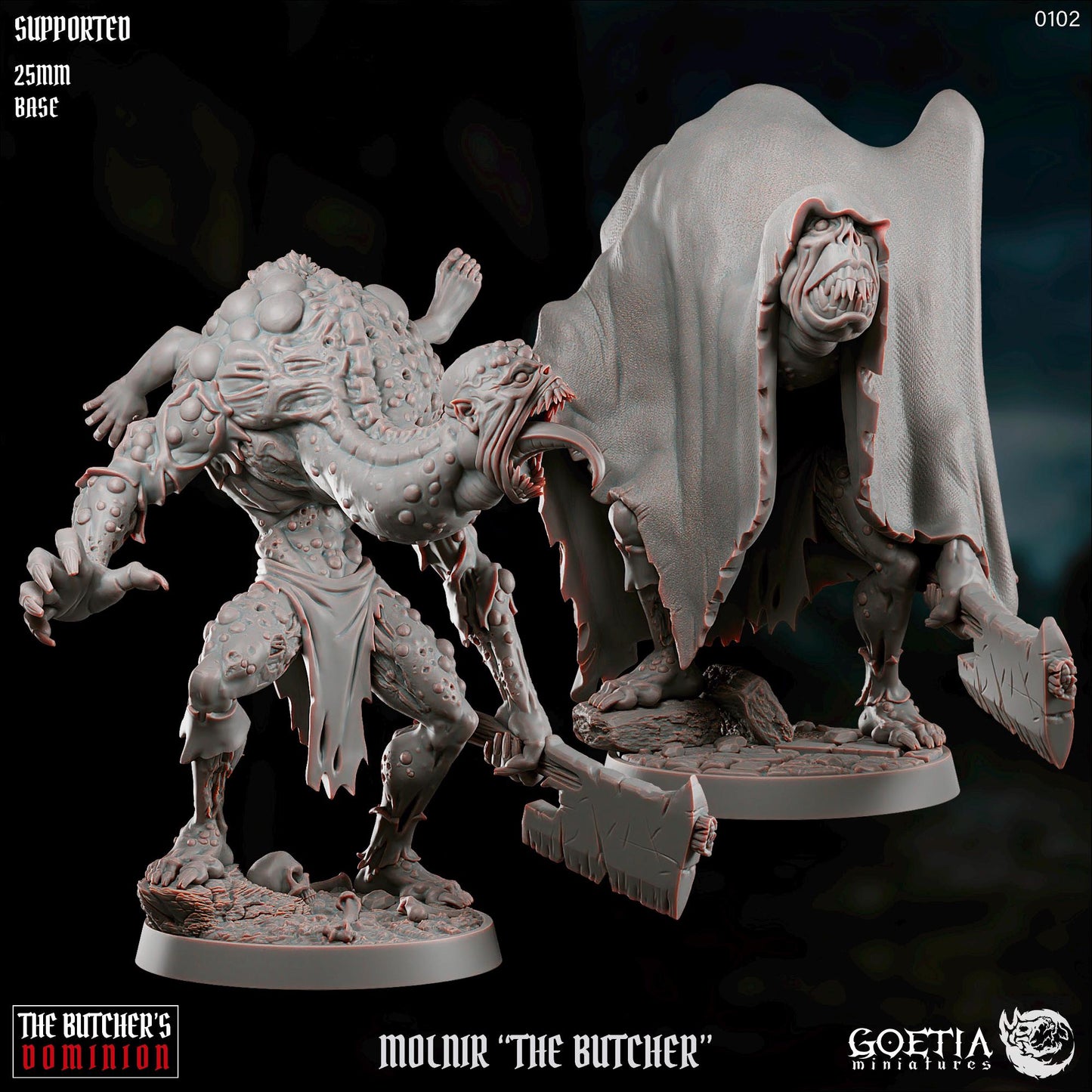 a statue of a demon attacking a demon