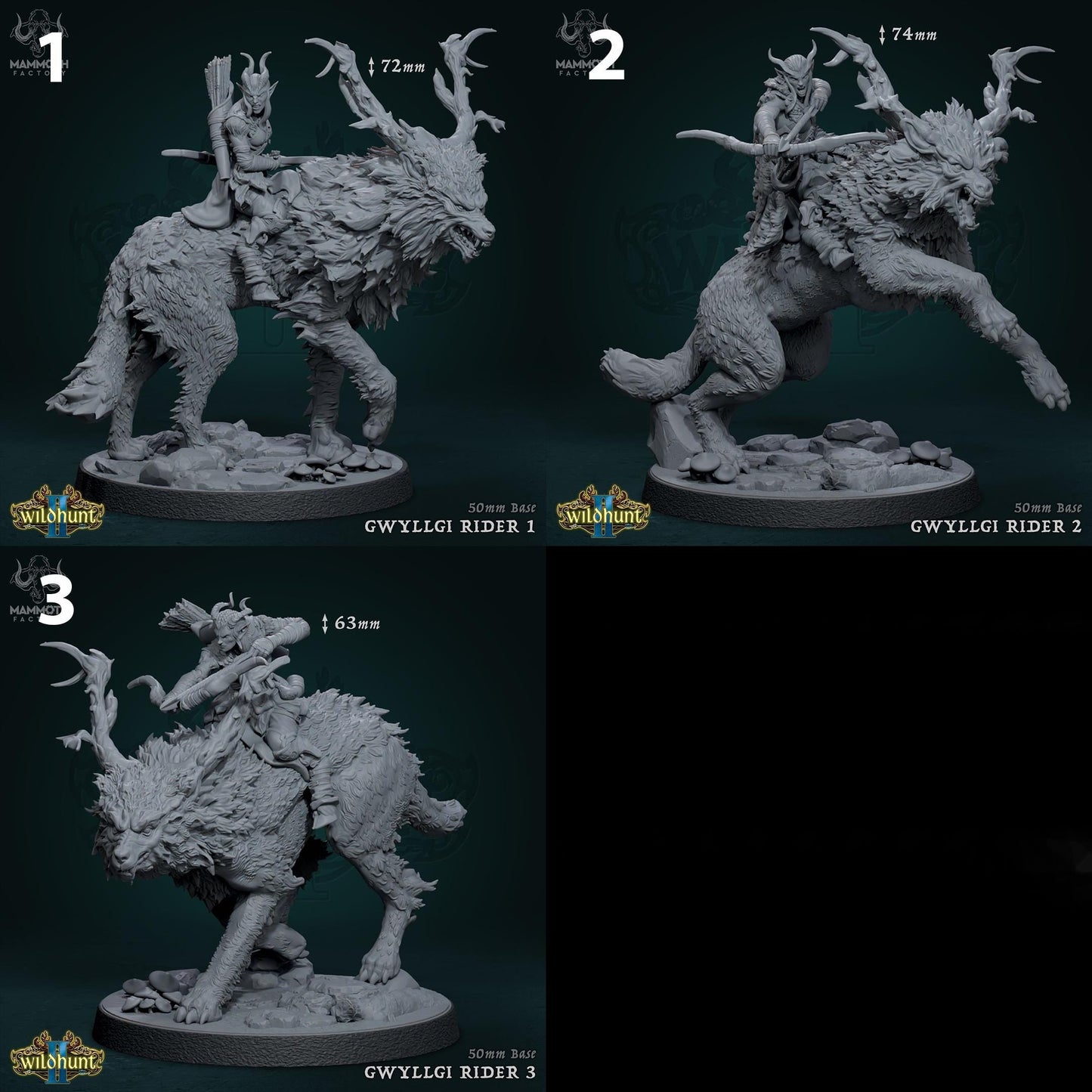 a series of photos showing how to paint a demon