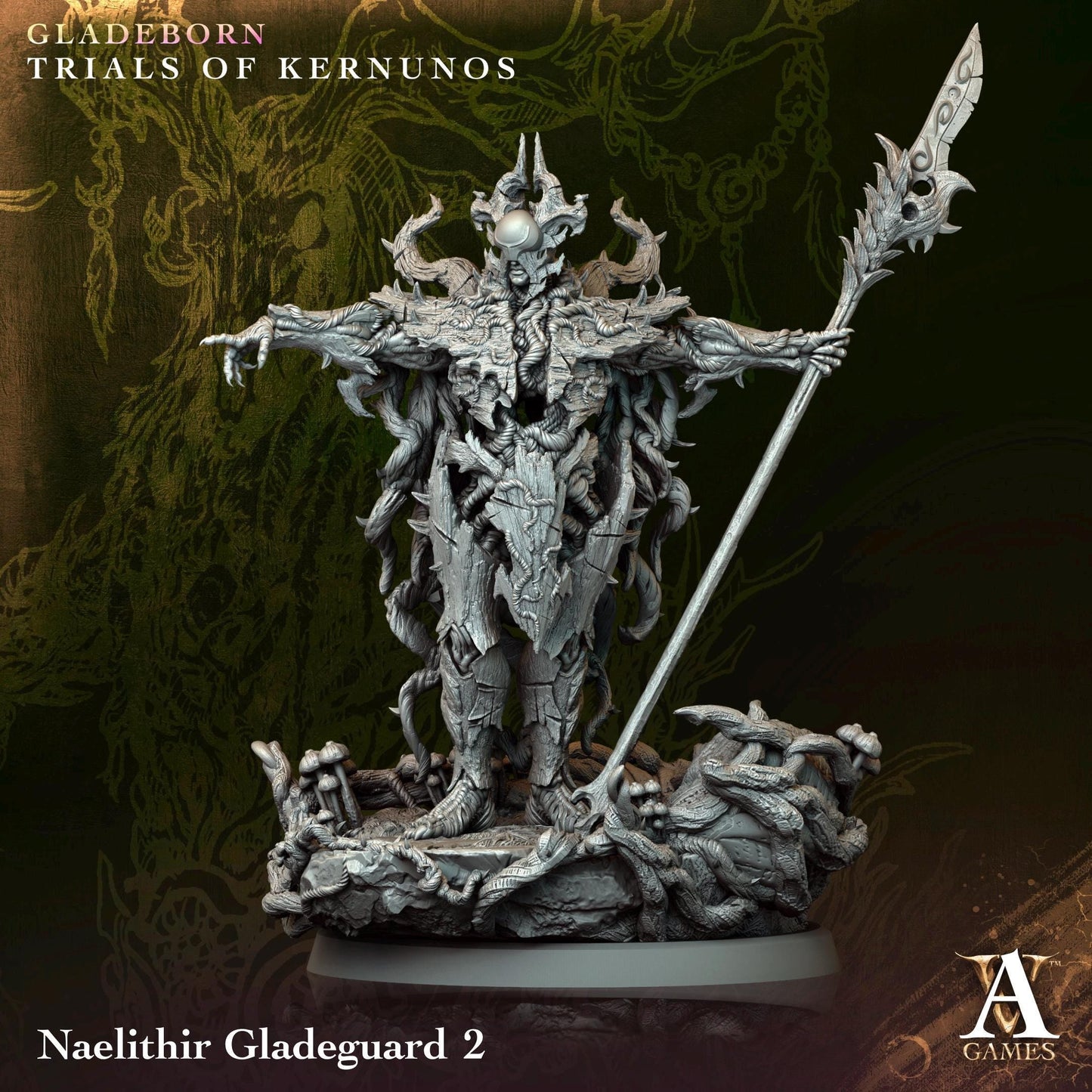 a statue of a man with a sword