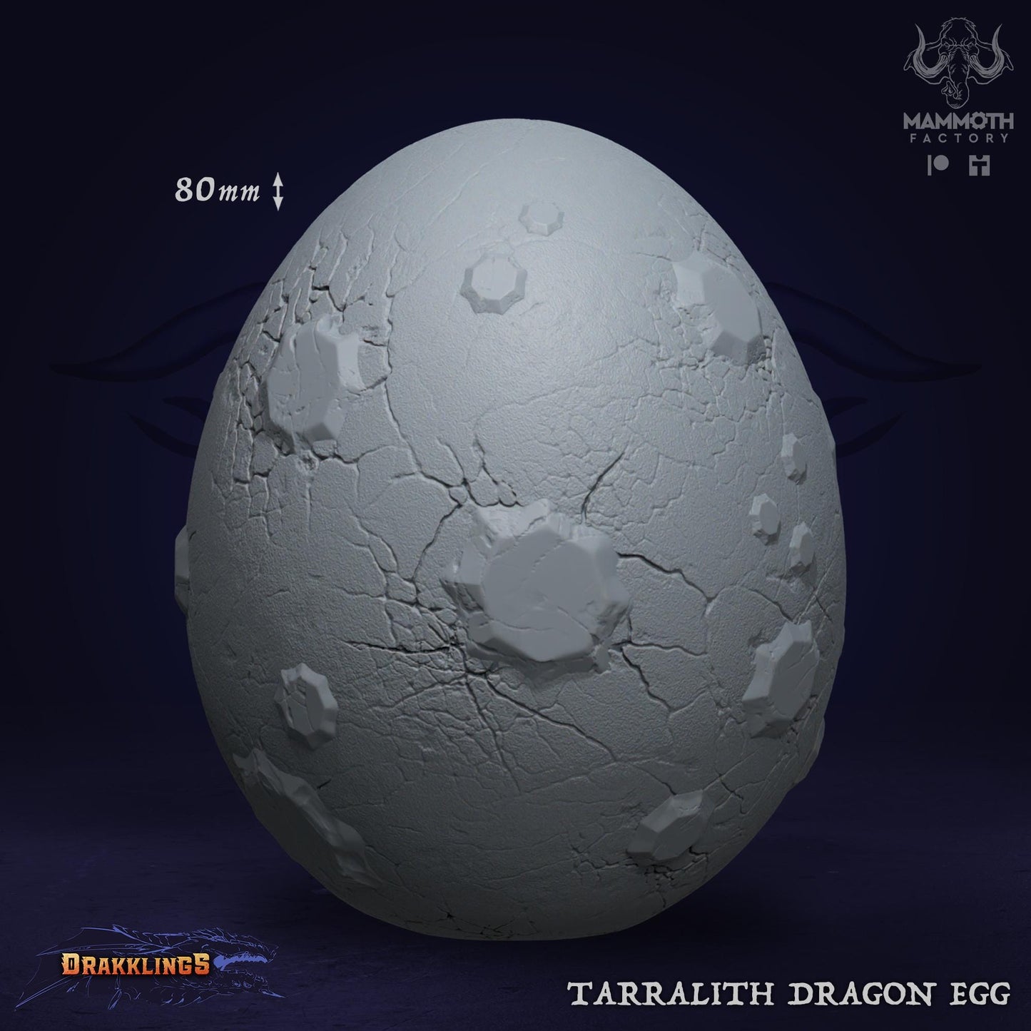 a large white egg sitting on top of a table