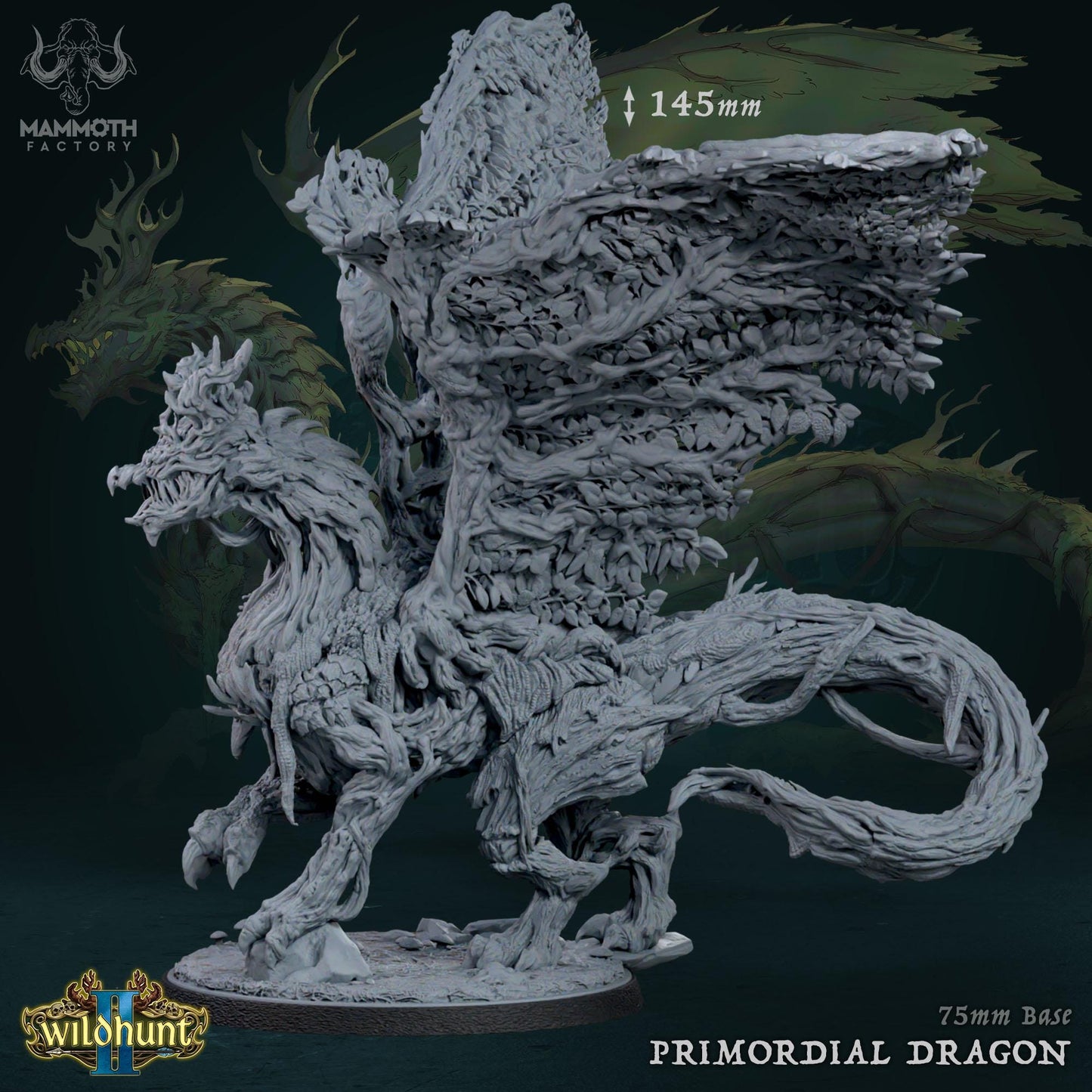 a statue of a creature with a dragon on it's back