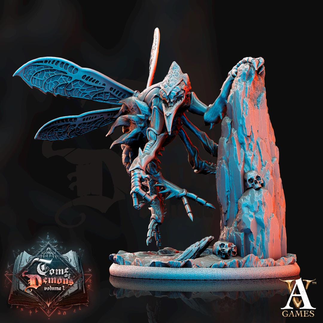 a figurine of a dragon on a rock