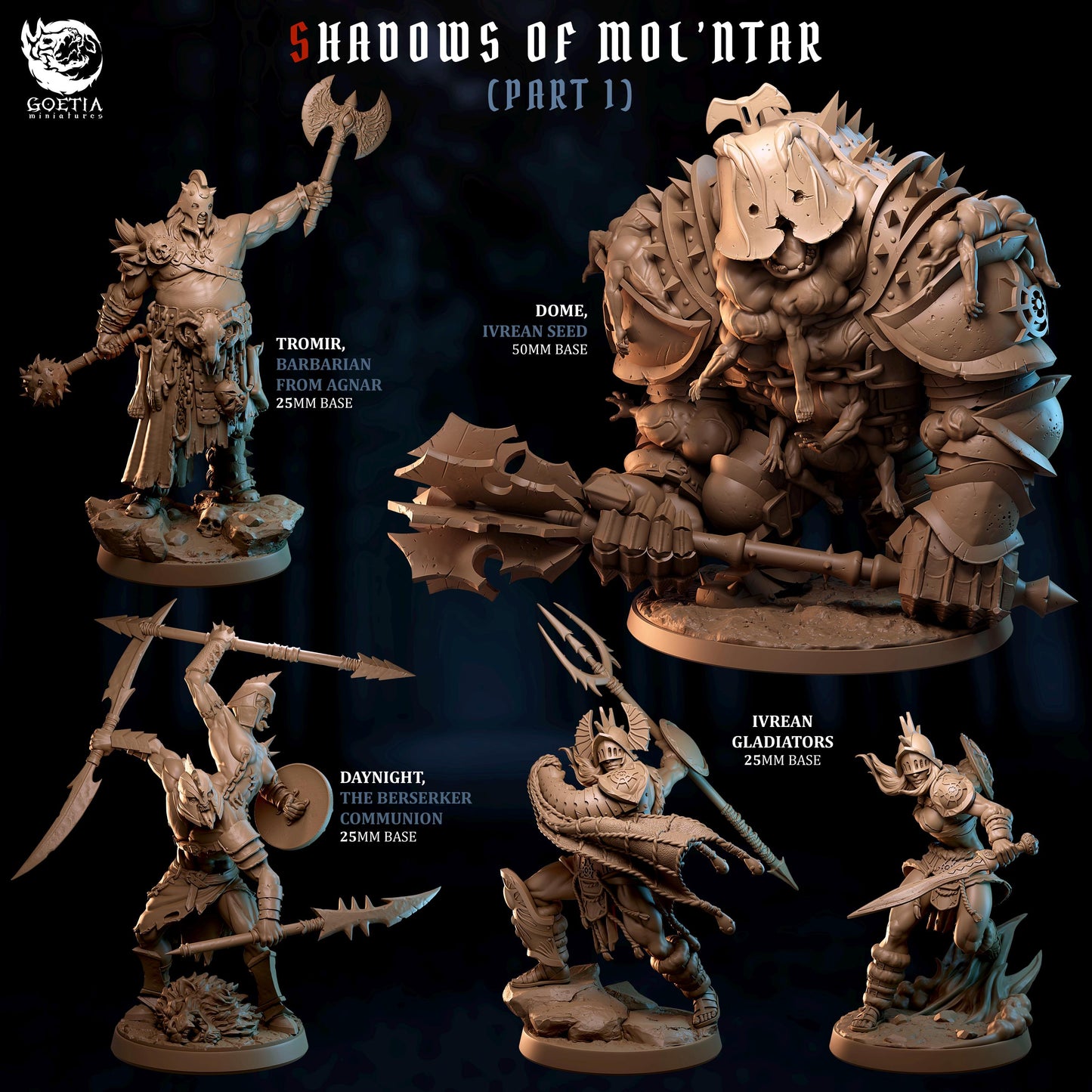 a bunch of different types of warhammers