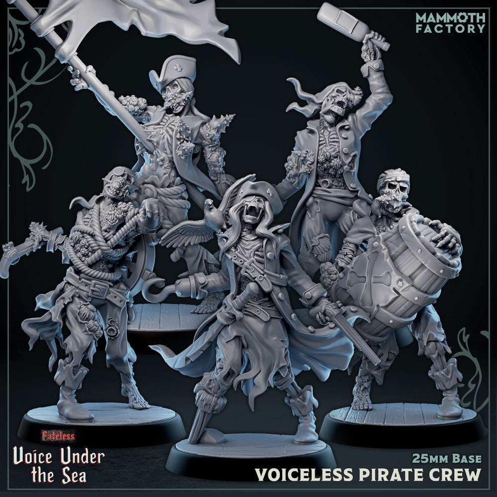 a group of miniature figurines on a black background