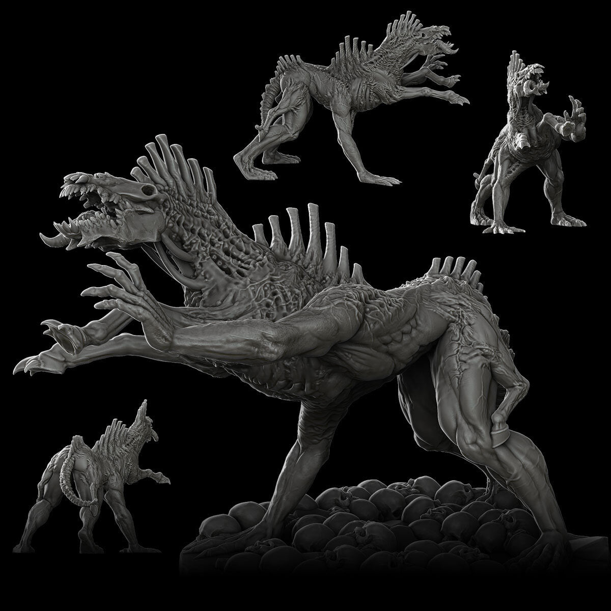 a black and white photo of a dinosaur