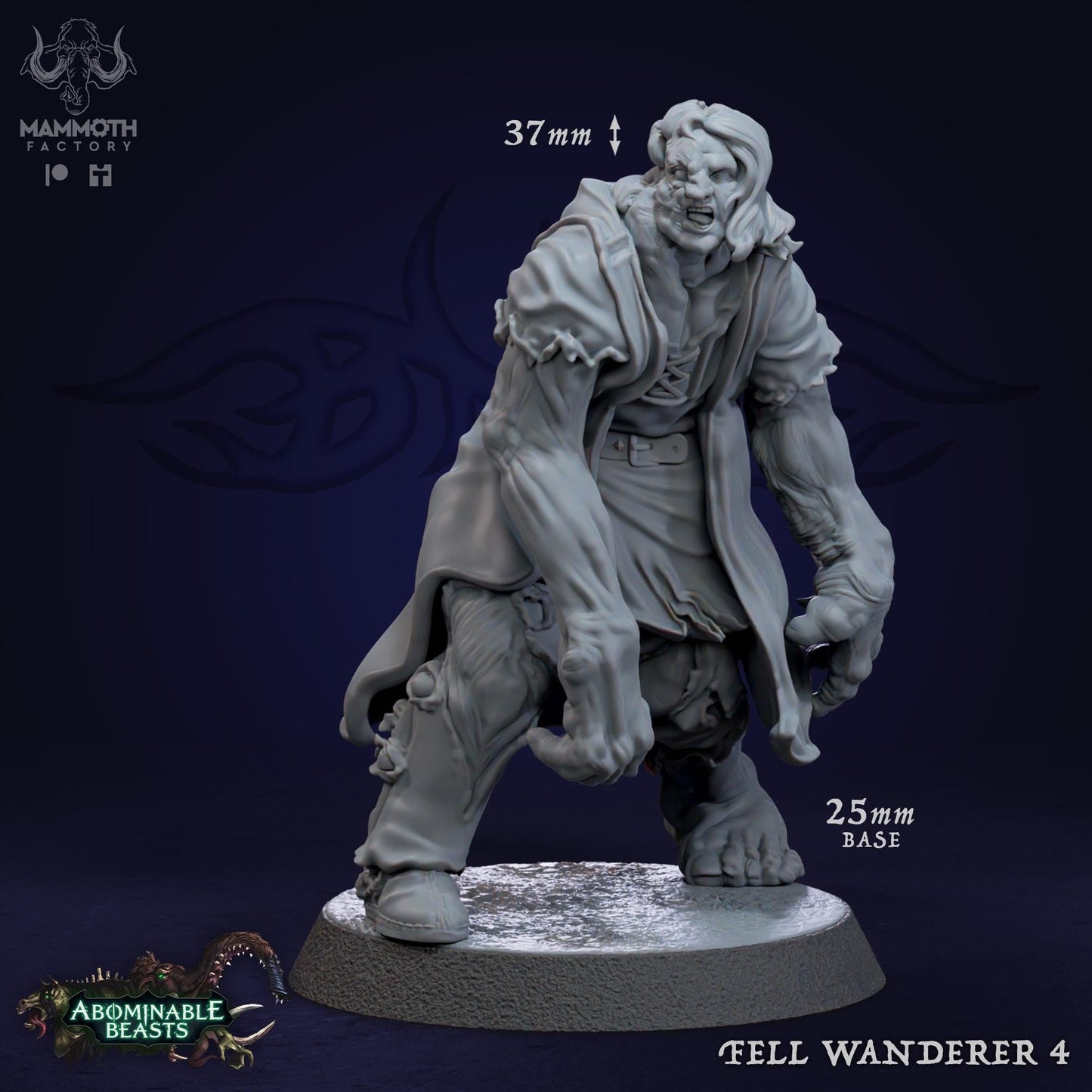 a statue of a man with a long coat and a beard