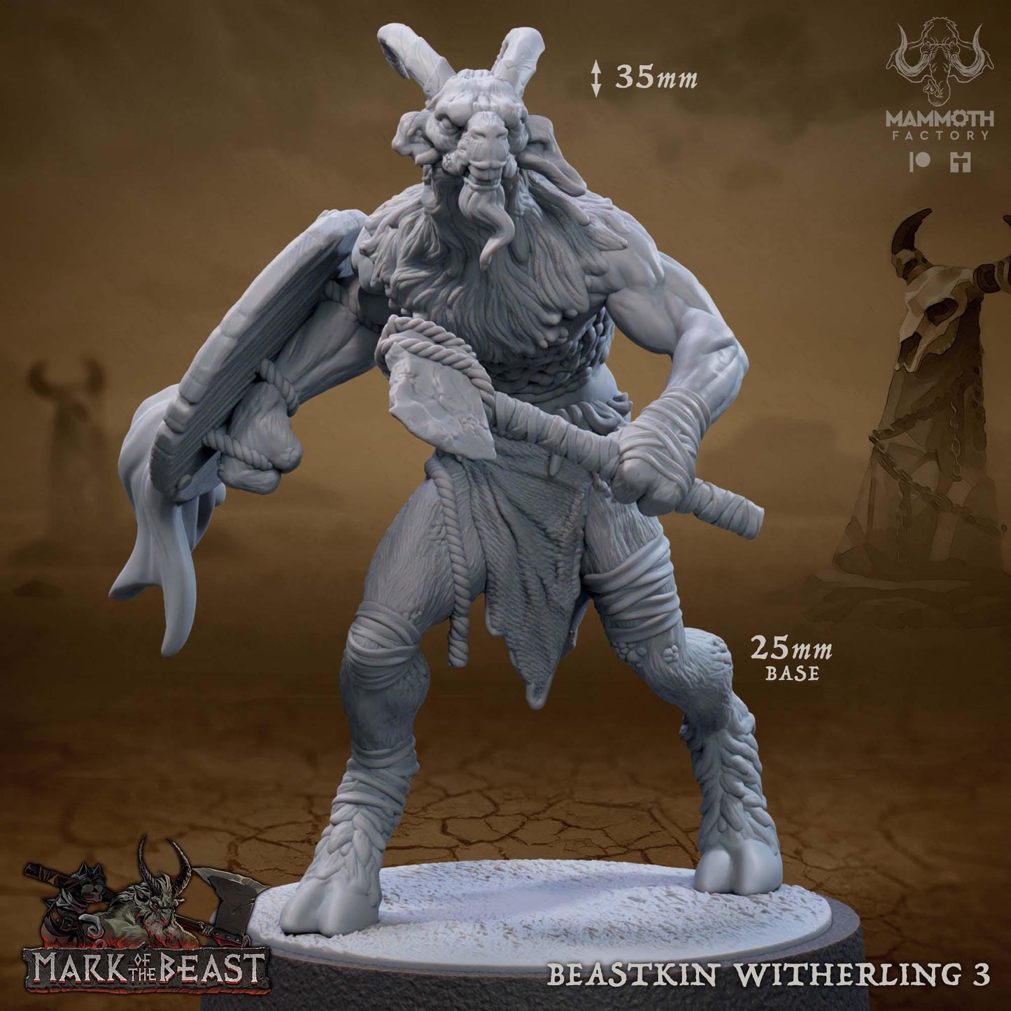 a statue of a demon holding a sword
