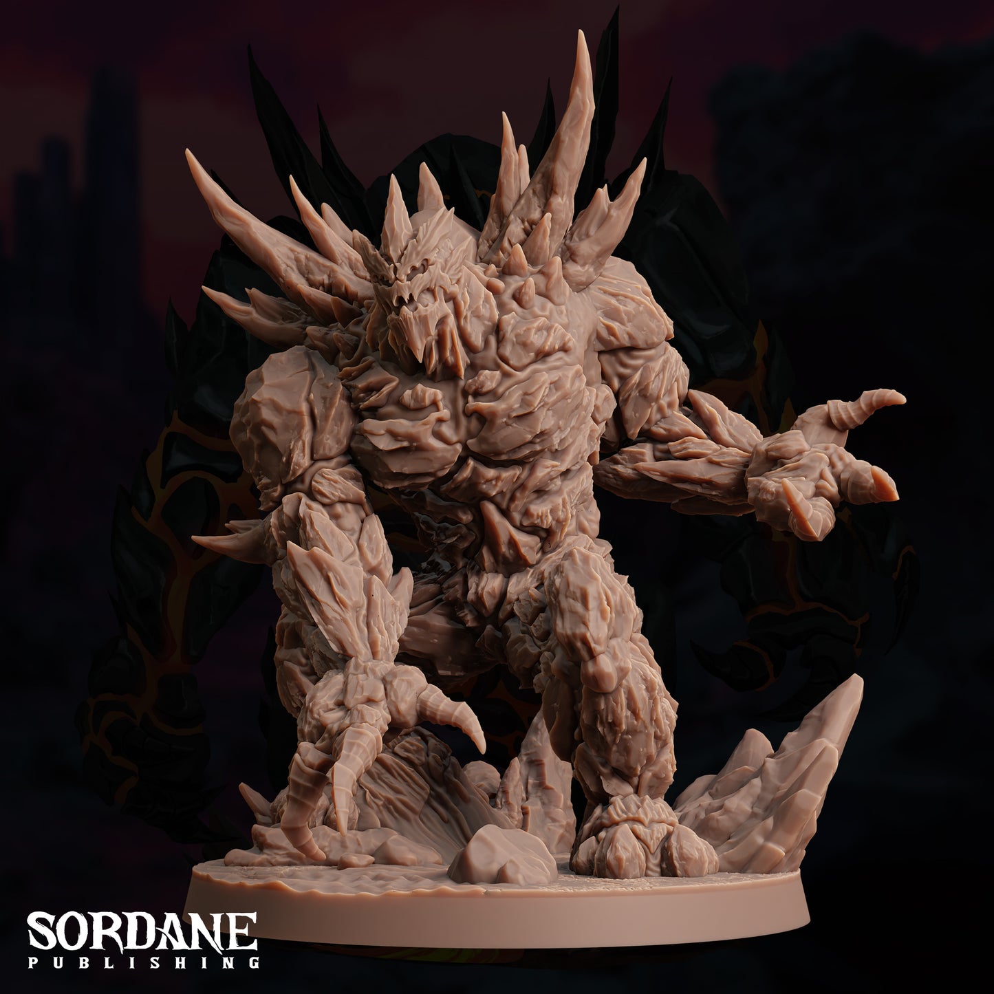a close up of a statue of a creature