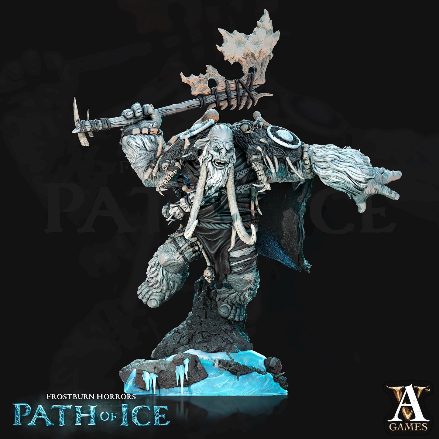 a statue of a man with a sword