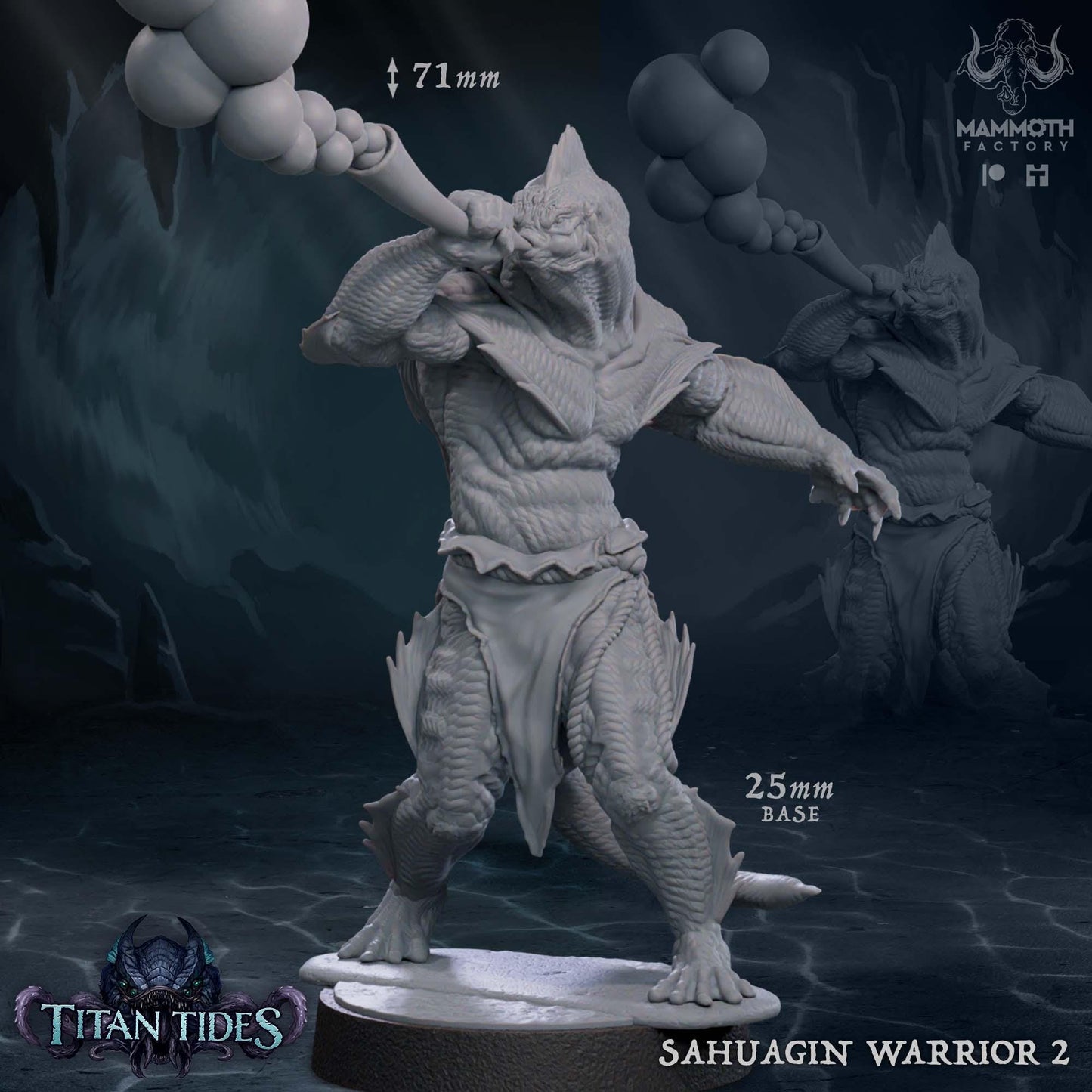 a statue of a creature holding a baseball bat