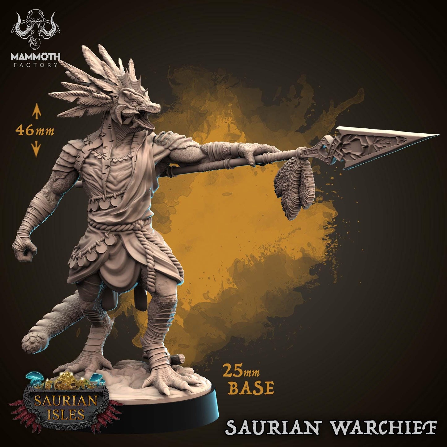 a statue of a warrior with a sword