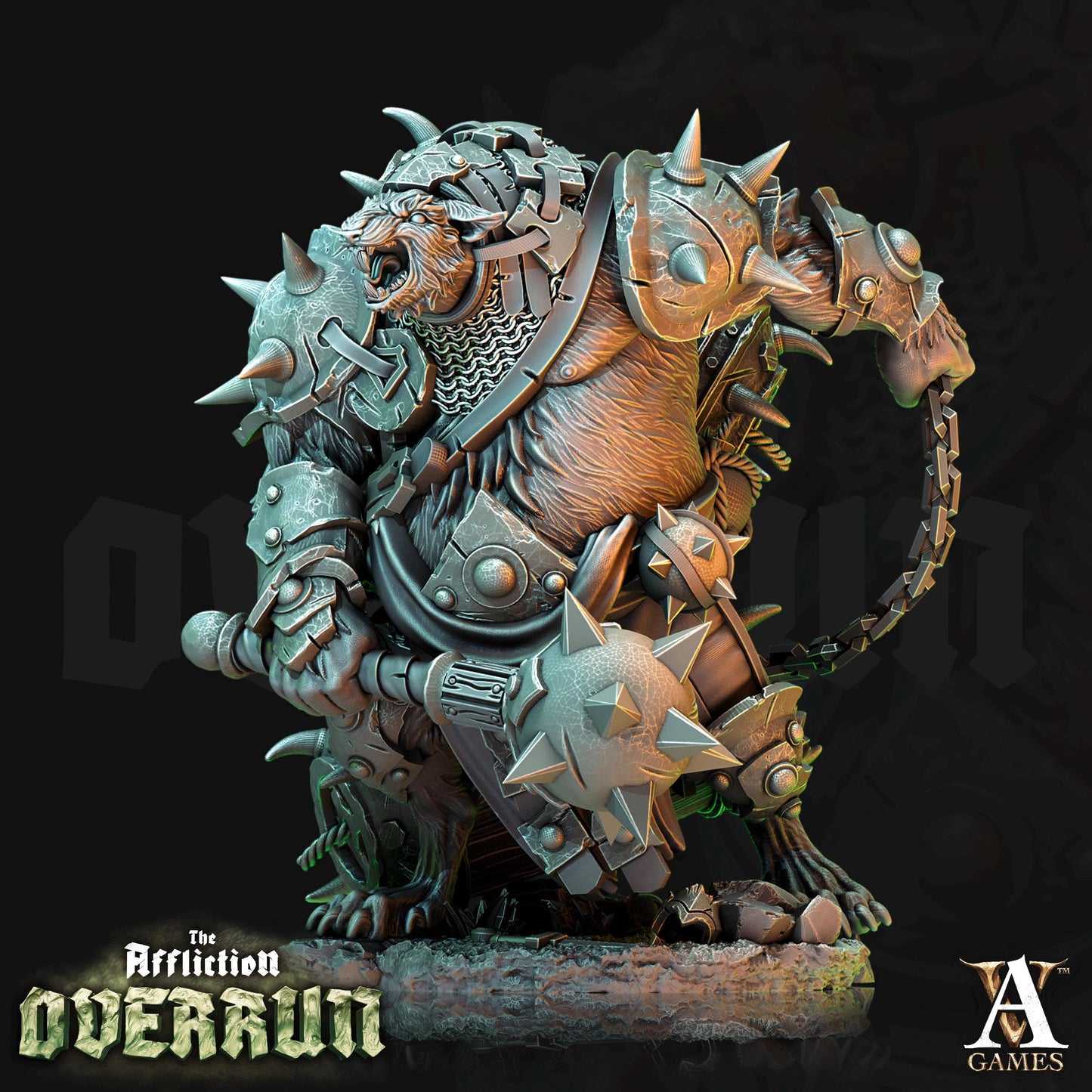 a statue of a creature with spikes and spikes
