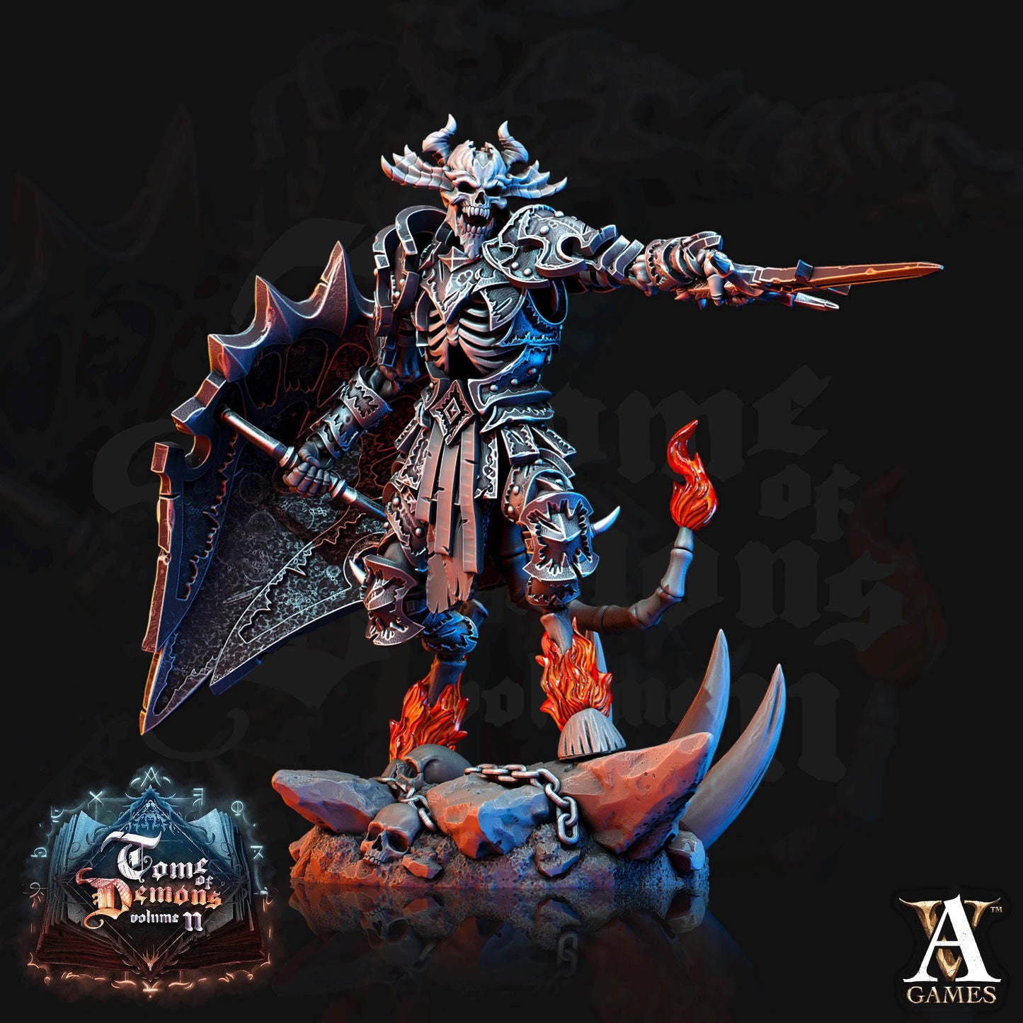 a figurine of a knight with a sword