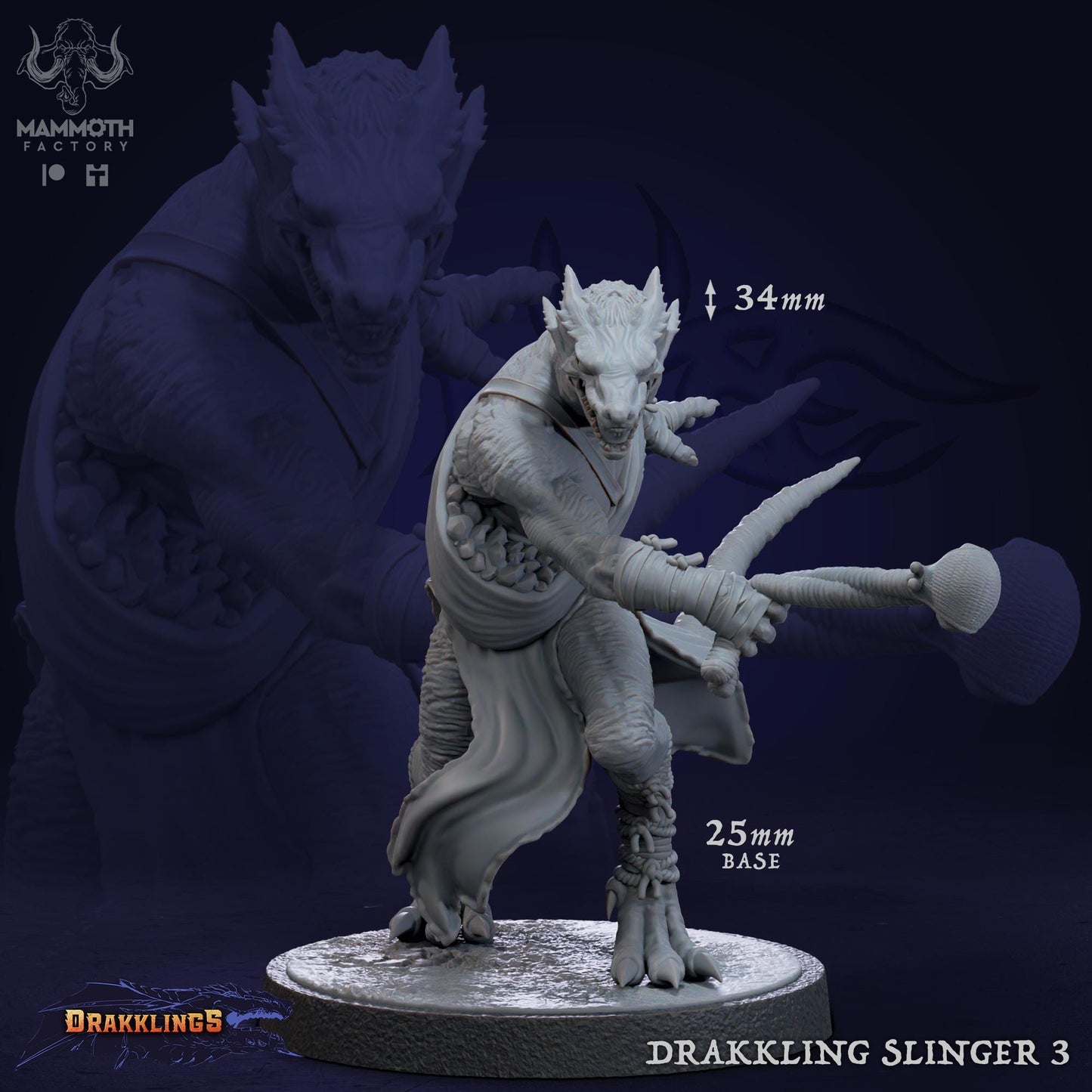 a statue of a demon holding a sword