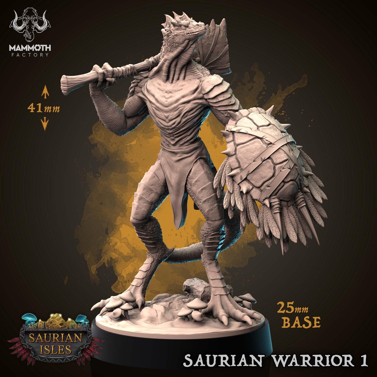a statue of a creature holding a baseball bat