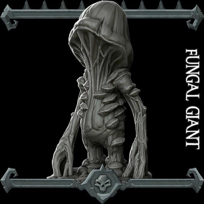 Fungal Giant | Plant Miniature | Rocket Pig Games | Resin | Fantasy | DnD | RPG | TTRPG | Tabletop