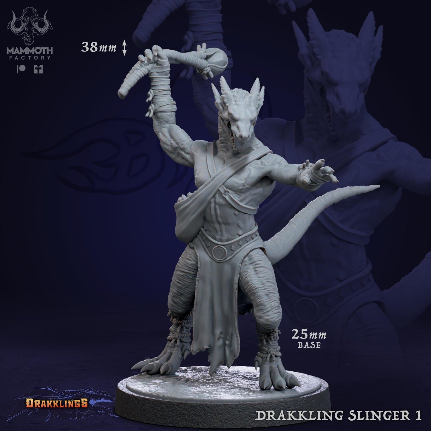 a statue of a creature with a sword