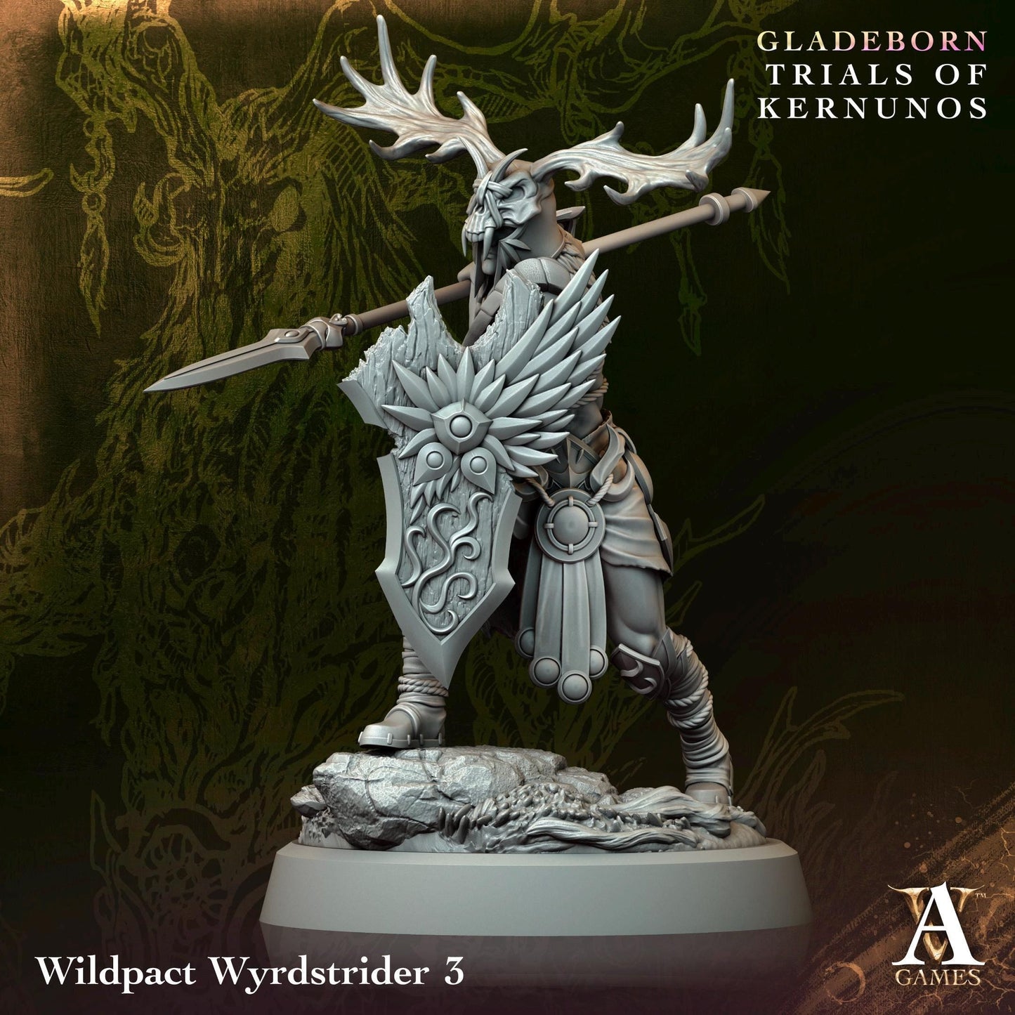 a statue of a warrior with a sword