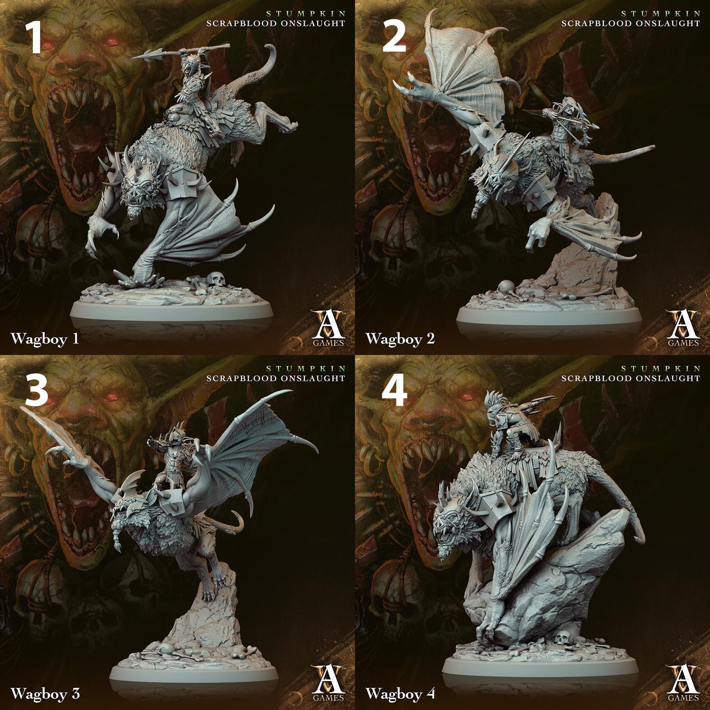 a series of photos showing the stages of a statue