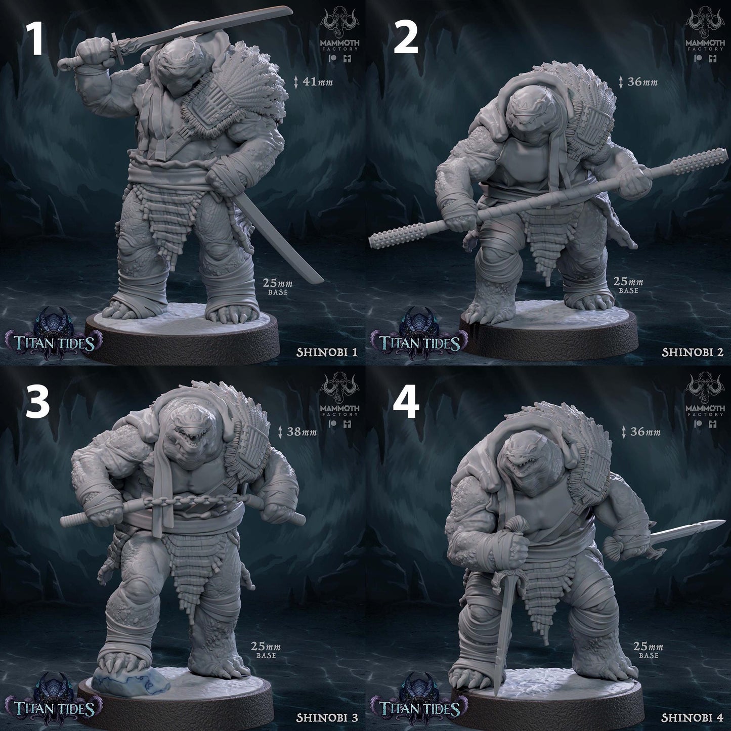 a series of photos showing how to paint a troll