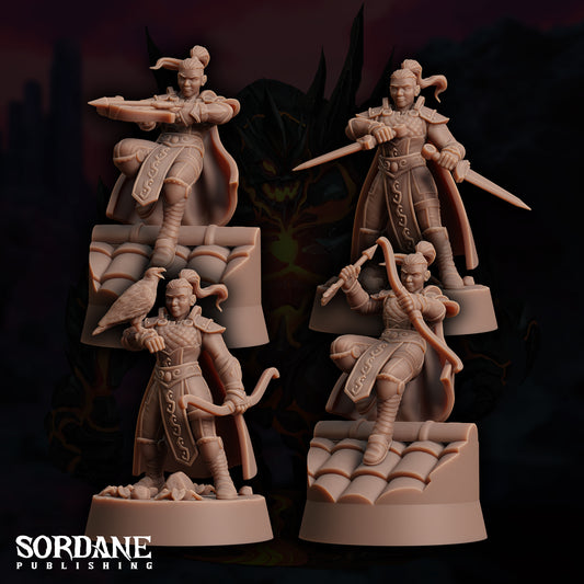 a couple of figurines of some sort