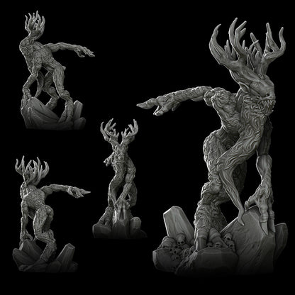 a group of alien figurines on a black background