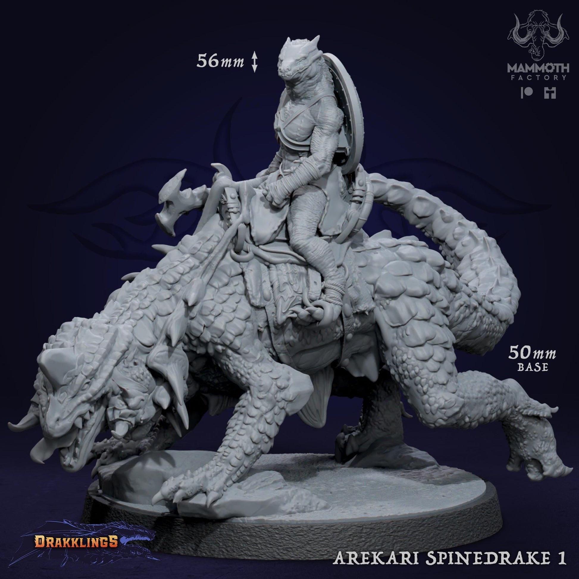 a statue of a knight riding a dragon