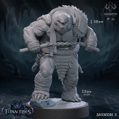 a statue of a creature with a sword
