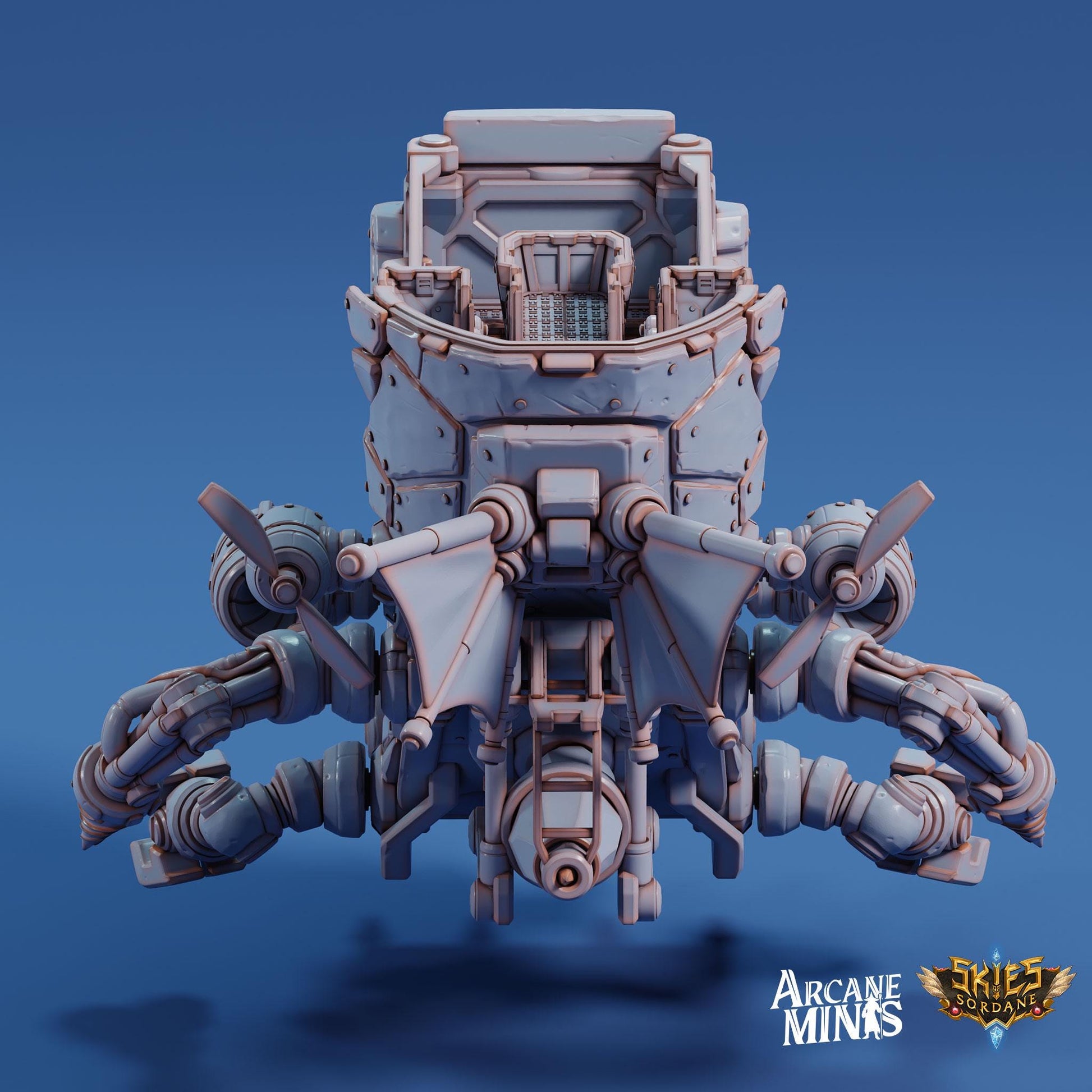 a computer generated image of a giant robot