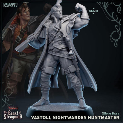 a plastic model of a man with a sword
