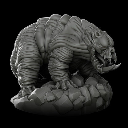 a 3d model of a dinosaur on a black background