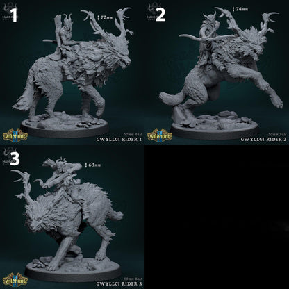 a series of photos showing how to paint a demon