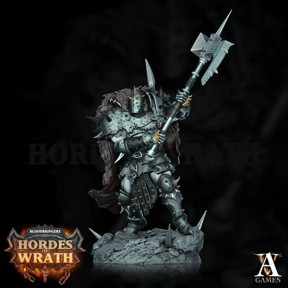 a statue of a knight holding a sword