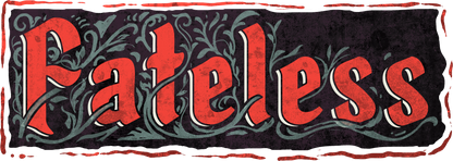a red and black sign that says fearless