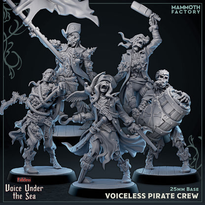 a group of miniature figurines on a black background