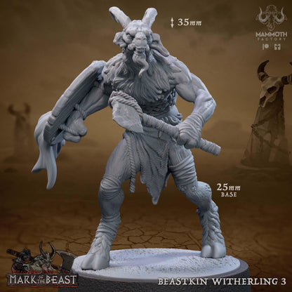a statue of a demon holding a sword