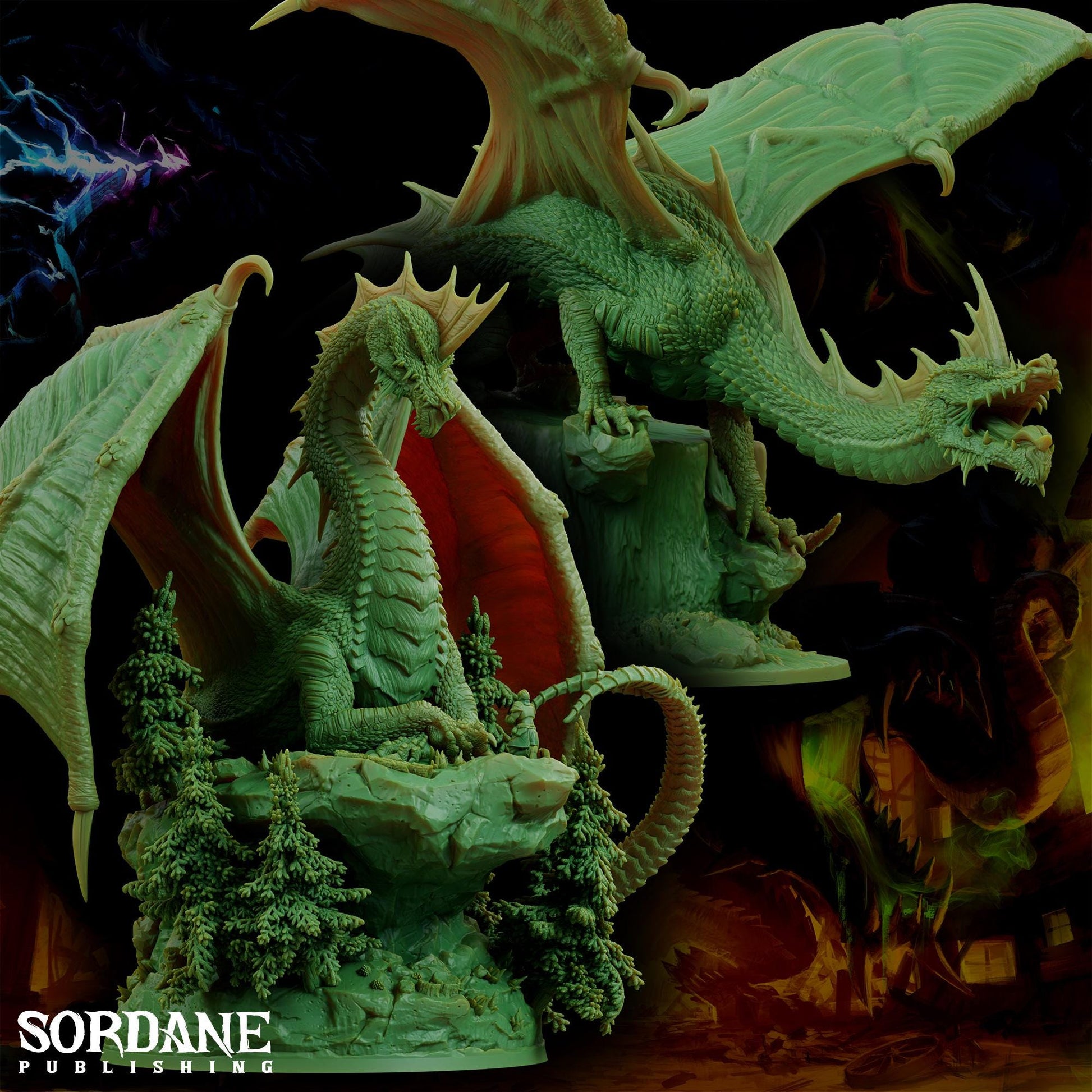 a close up of a statue of a dragon