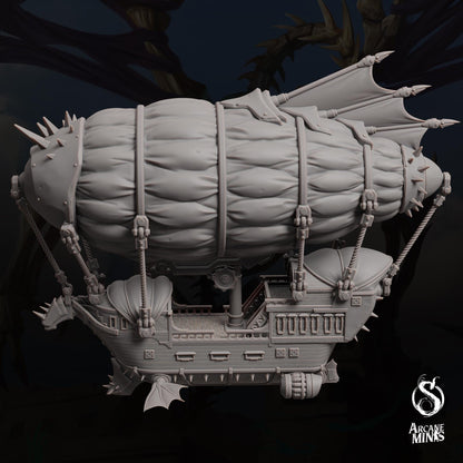 a white model of a dragon boat on a black background