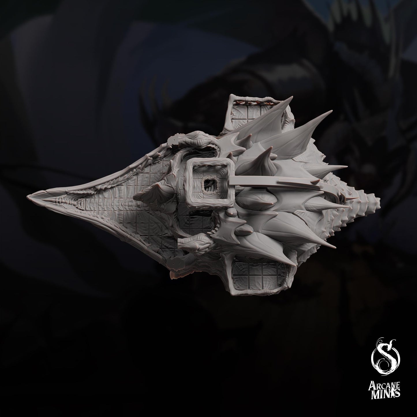 a close up of a model of a ship