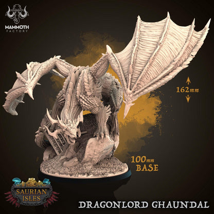 a white dragon statue on a black background