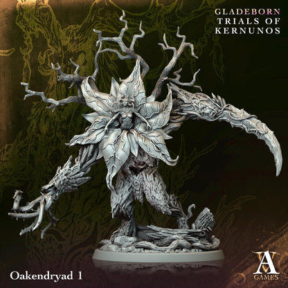 a statue of a demon with a large head