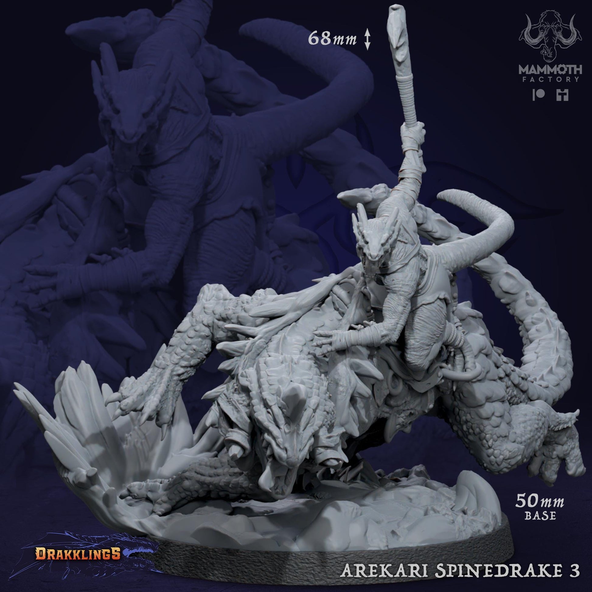 an image of a statue of a demon attacking a demon