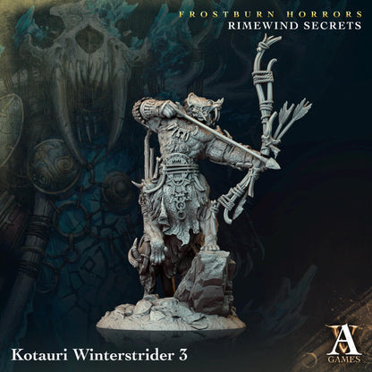 a statue of a man holding a bow and arrow