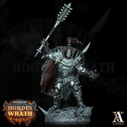 a statue of a knight with a sword