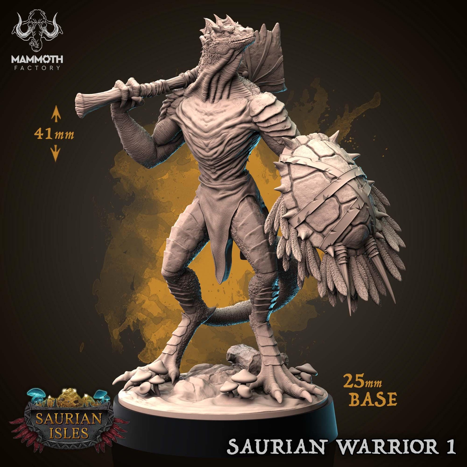 a statue of a creature holding a baseball bat