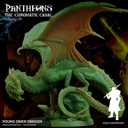 a statue of a green dragon with its mouth open