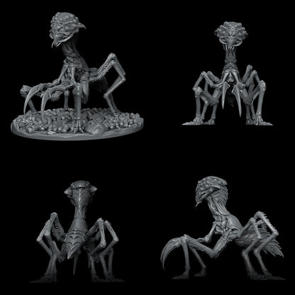 a group of alien figurines sitting on top of each other