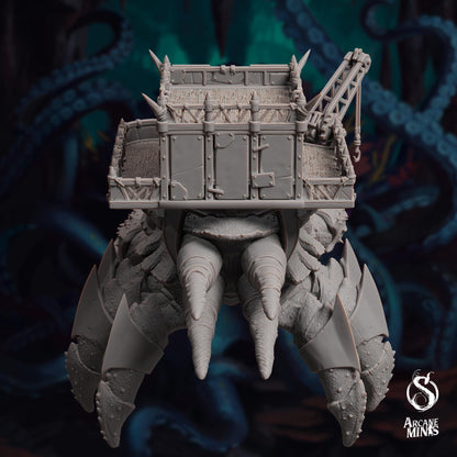 Pinnex Frigate | Massive Creature with Playable Interior and Exterior | DnD | Terrain | TTRPG | Fantasy | RPG | Tabletop | Spelljammer