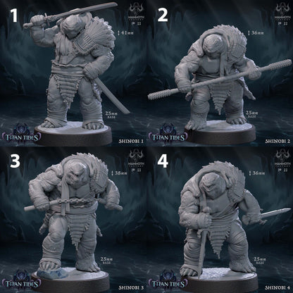 a series of photos showing how to paint a troll